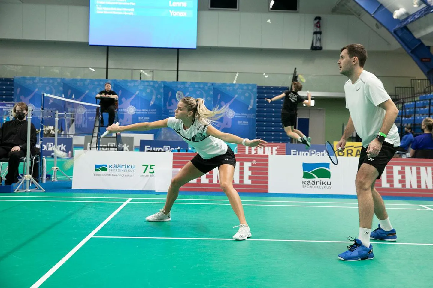 Raul Käsner (TÜASK) ja Kati-Kreet Marran (Triiton) olid ainsad, kes teenisid võistlustelt kaks kuldmedalit. Mõlemad olid võidukad kummaski paarismängu kategoorias.
