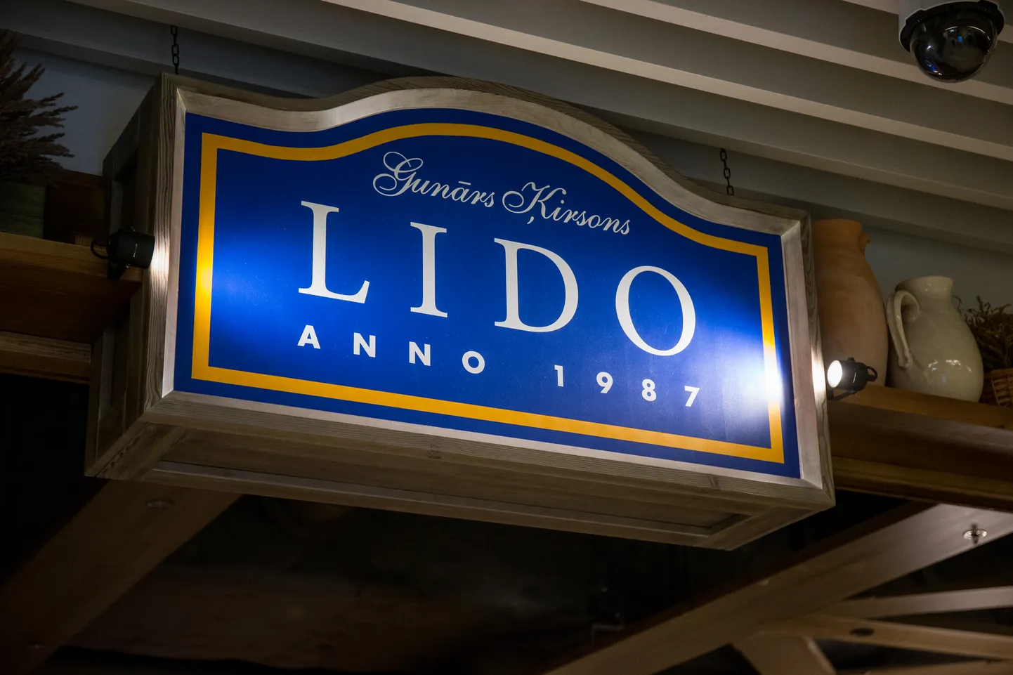 Lido restoran Mustamäe keskuses.