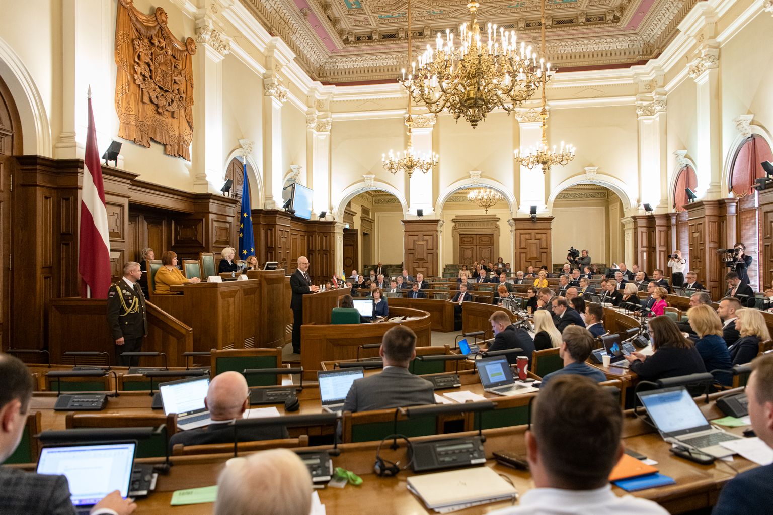 8. septembra Saeimas sēde