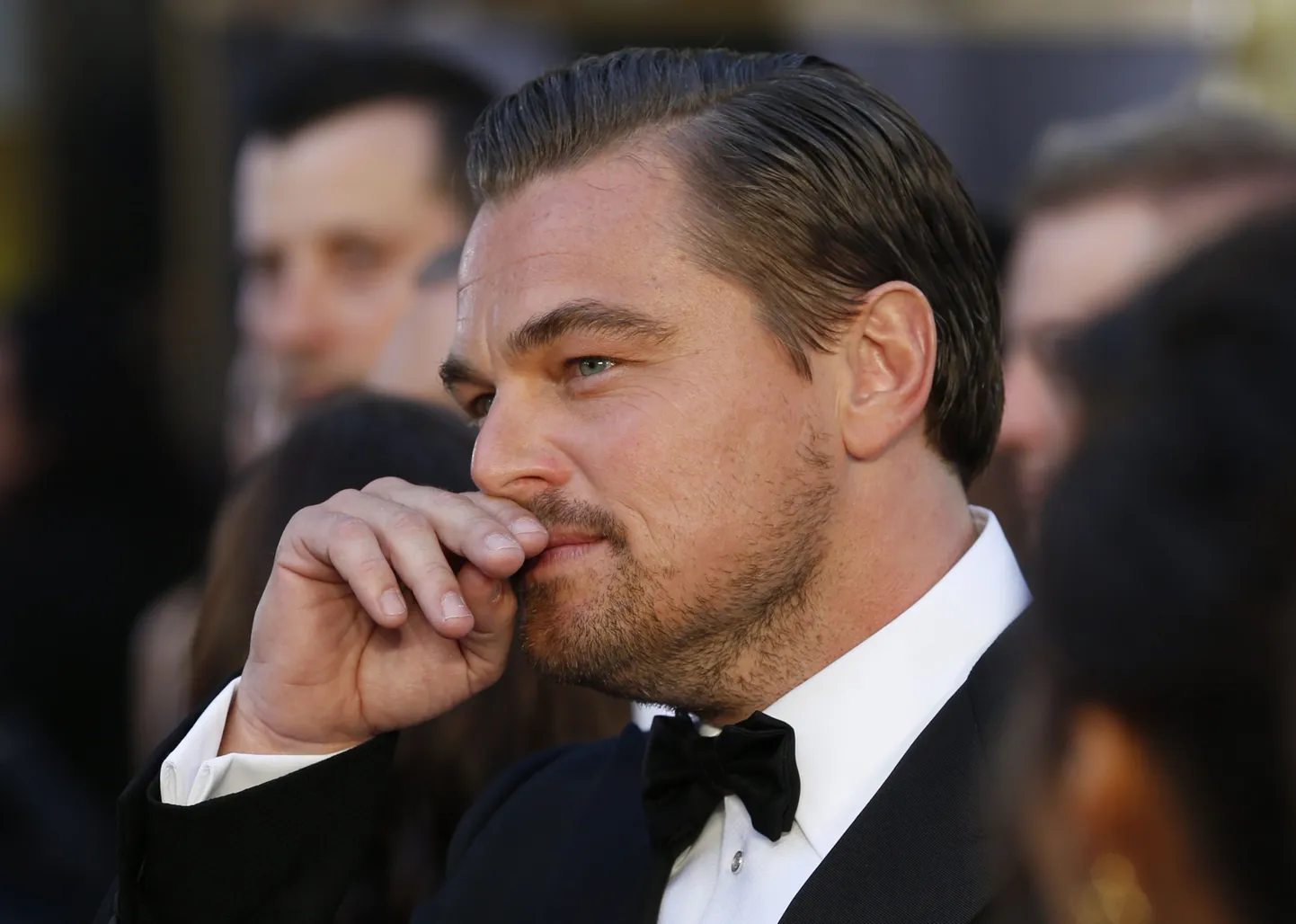 Leonardo DiCaprio, nominated for Best Actor for his role in "The Revenant," arrives at the 88th Academy Awards in Hollywood, California February 28, 2016.   REUTERS/Lucas Jackson
