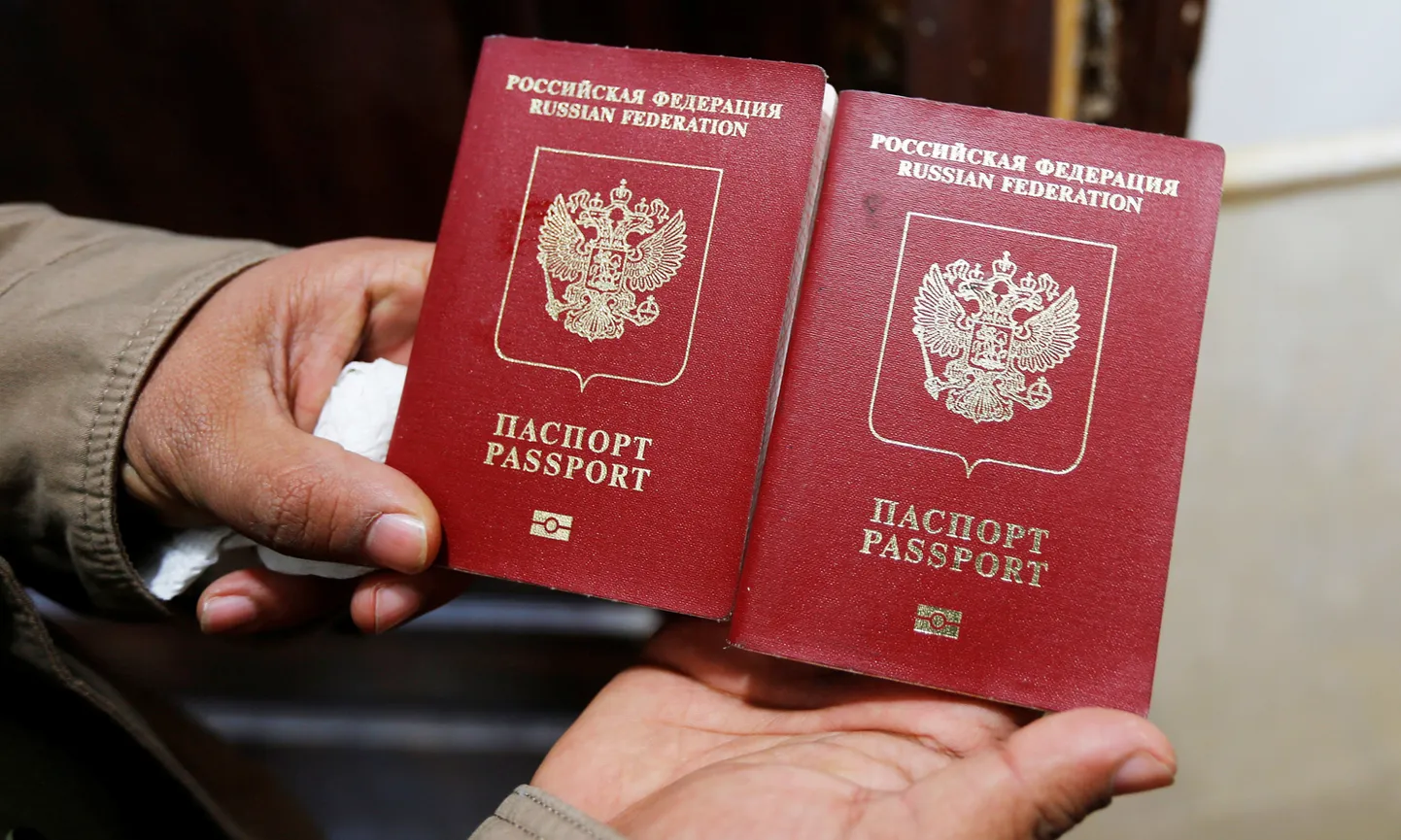 Krievijas pase. Ilustratīvs attēls