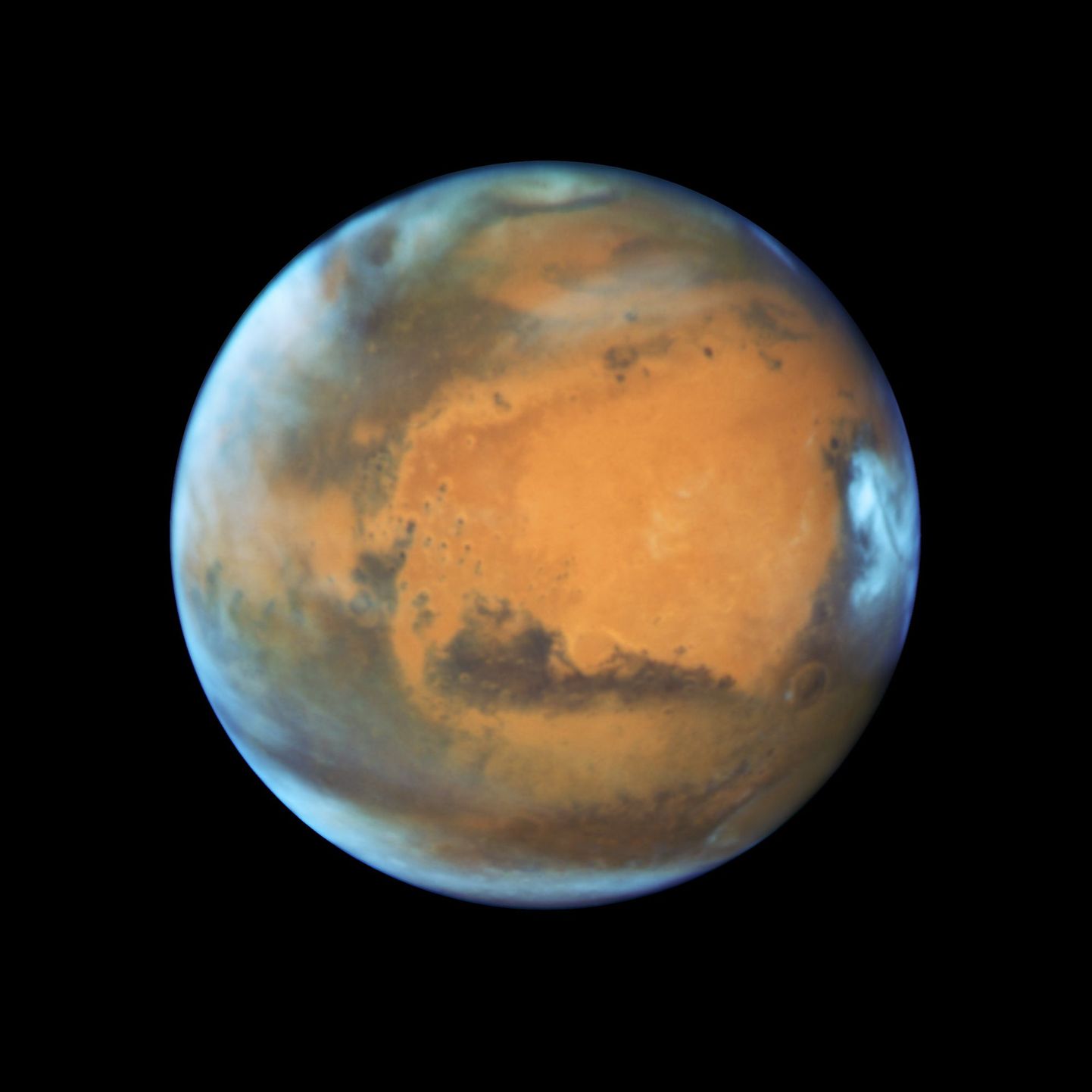 Hubble´i teleskoobi pilt Marsist