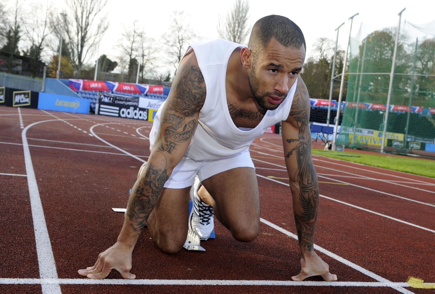 Briti sprinter James Ellington.