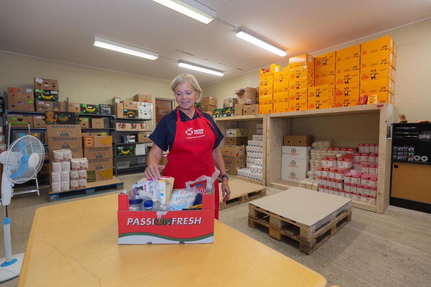 Viljandi toidupanga koordinaatori Heli Tamme sõnutsi on abivajajate hulk kasvanud ja kasvab ilmselt veelgi, annetusi jääb aga tasapisi vähemaks.
