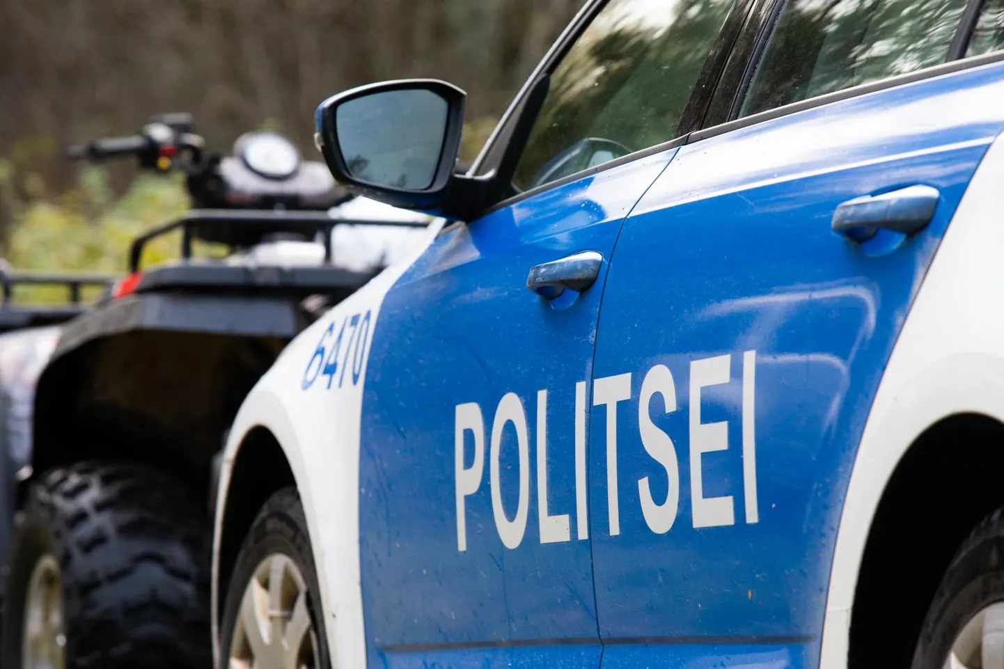Politsei patrullauto. Pilt on illustratiivne.