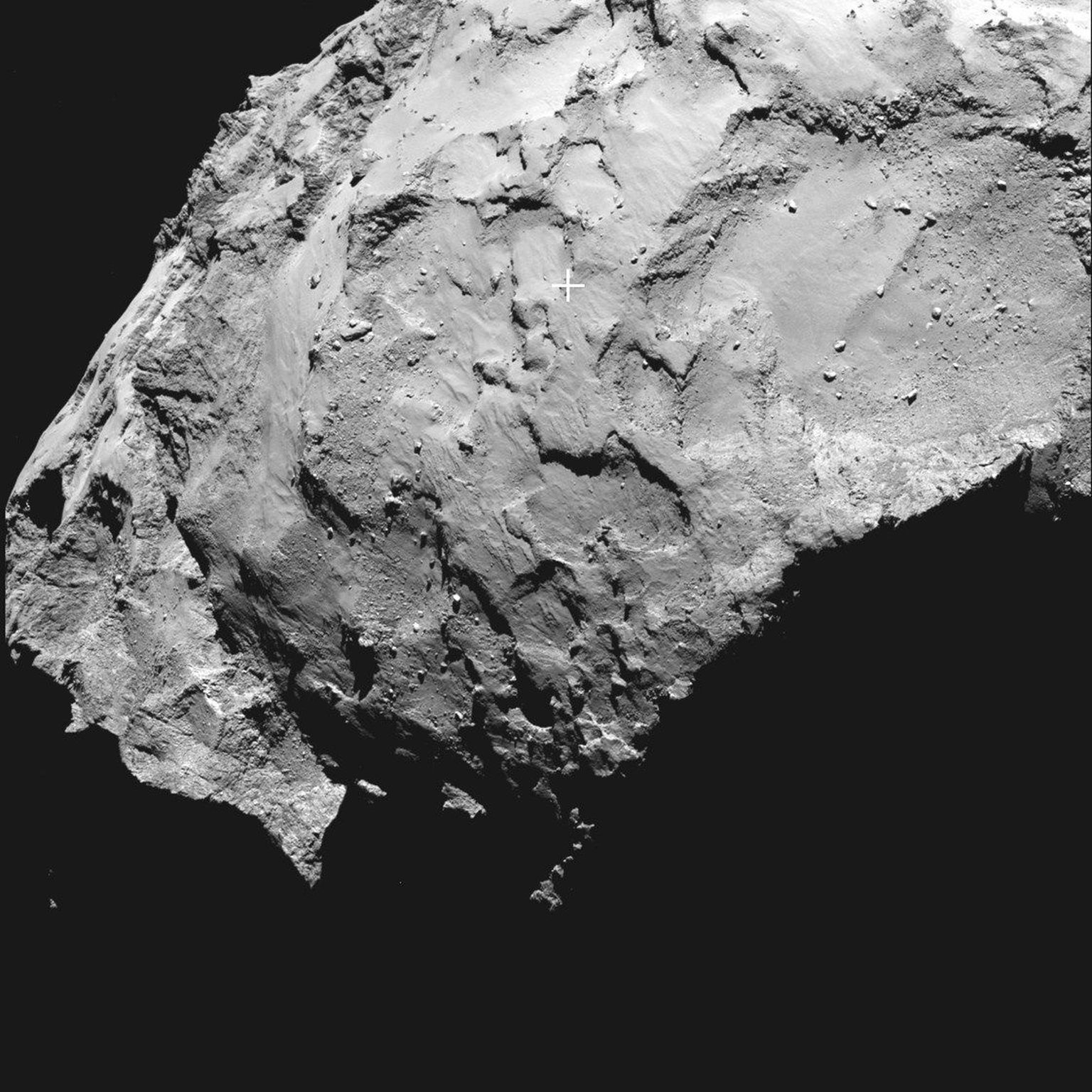 Uurimissondi Rosetta uurimisroboti Philae tõenäoline maandumispaik komeedil 67P