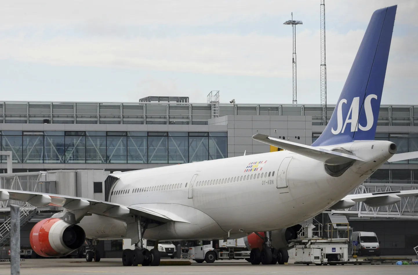 Airbus 330 авиакомпании SAS.