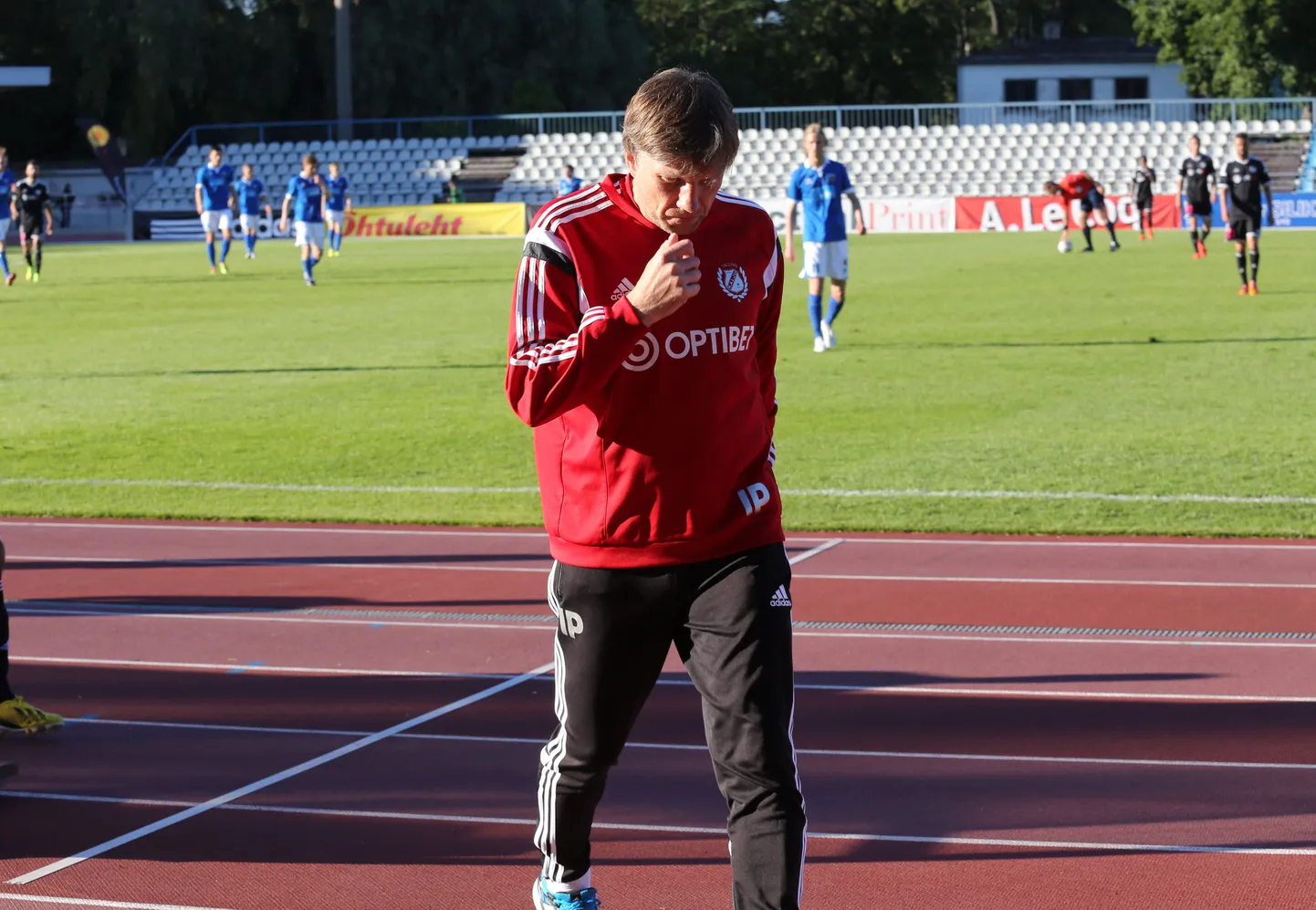 Nõmme Kalju peatreener Igor Prins.