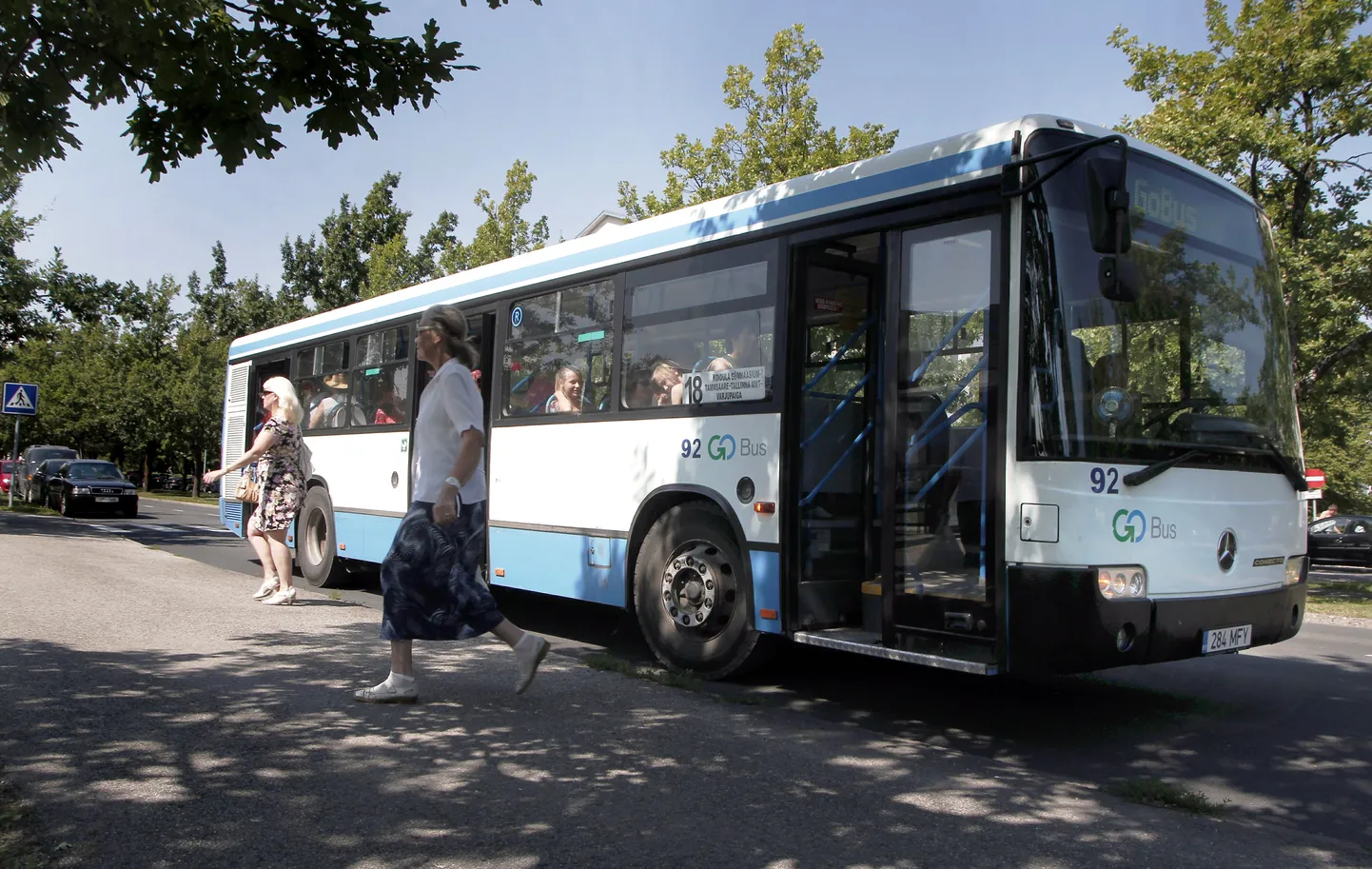 Pärnu linnaliinibuss. Foto on illustreeriv.