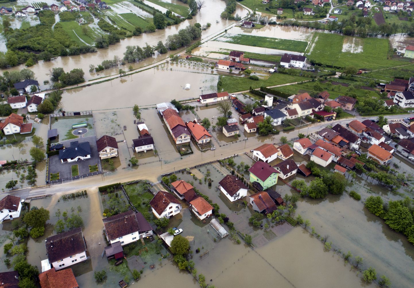 Plūdi Bosnijā.