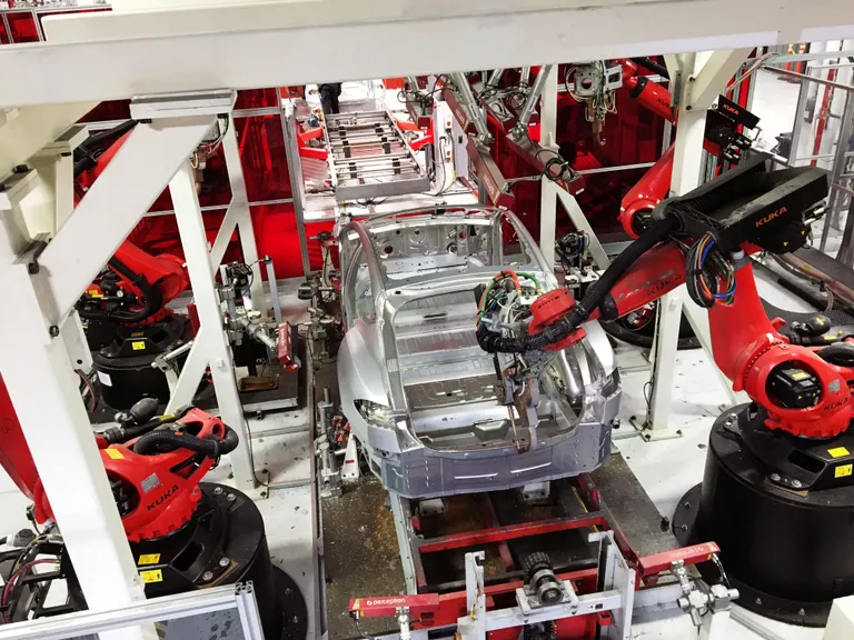 Tesla tehas Californias Fremontis