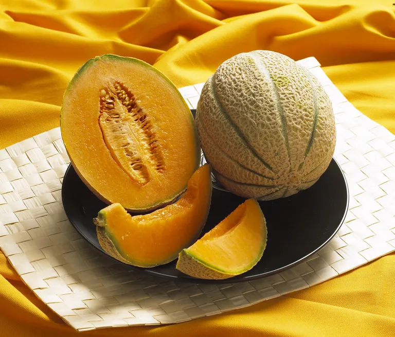 Muskusmelon.