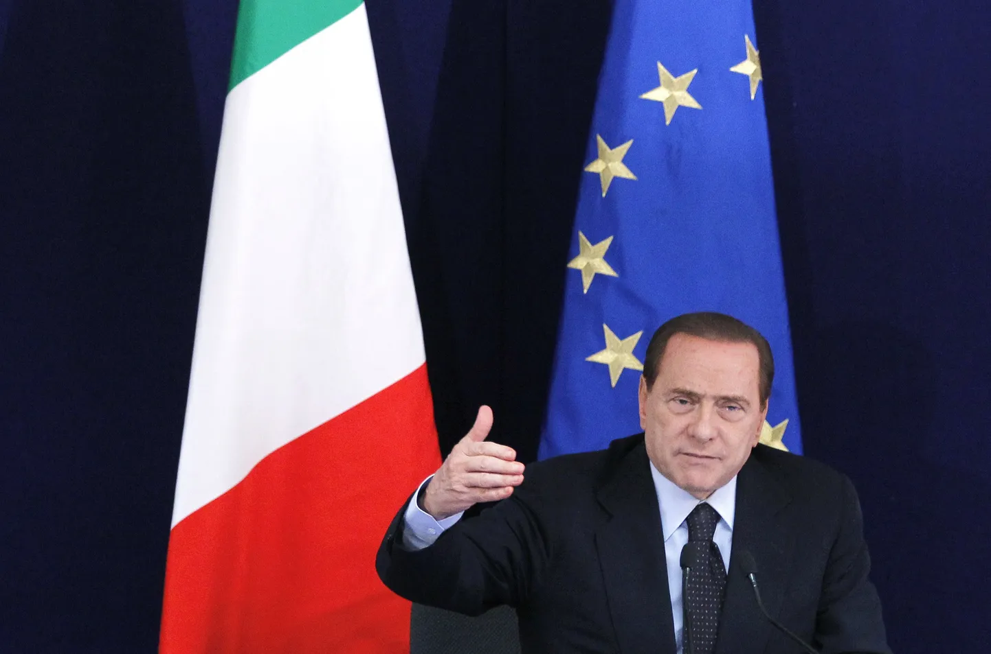 Itaalia peaminister Silvio Berlusconi.