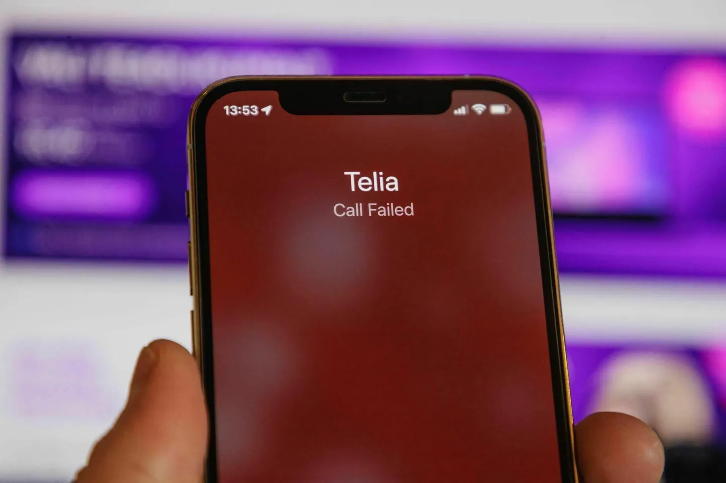 Telia ehitustööd segavad mobiilsidet.