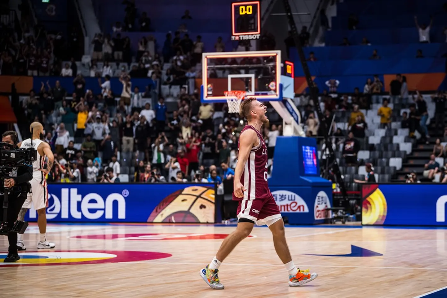 Latvijas basketbolists Artūrs Žagars