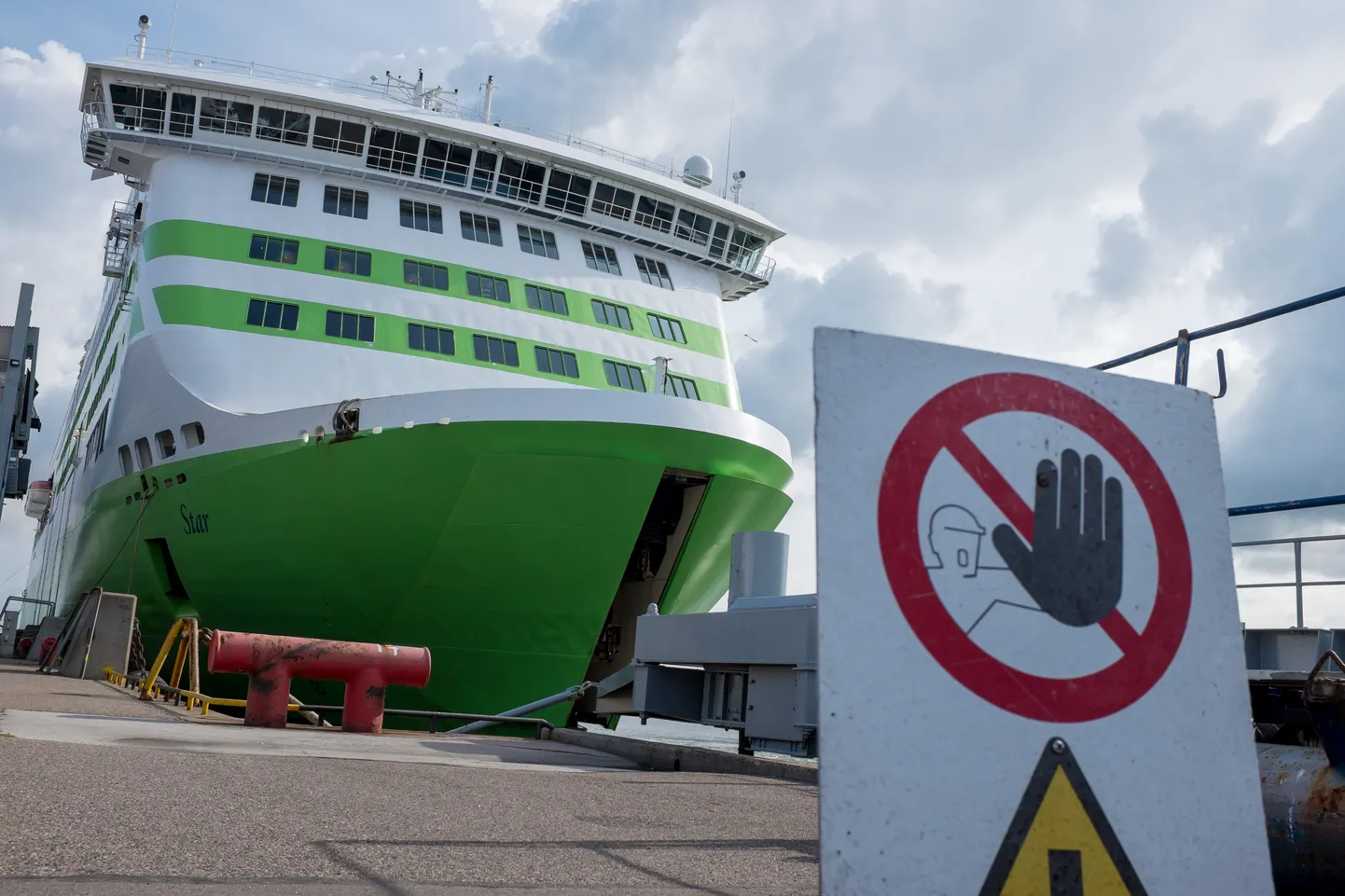 Tallink Star Tallinna reisisadamas.
