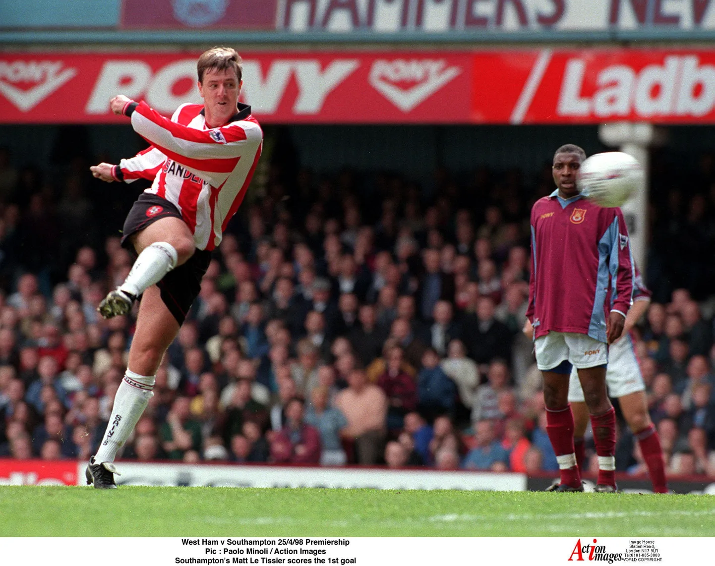 Matt Le Tissier Southamptoni särgis.