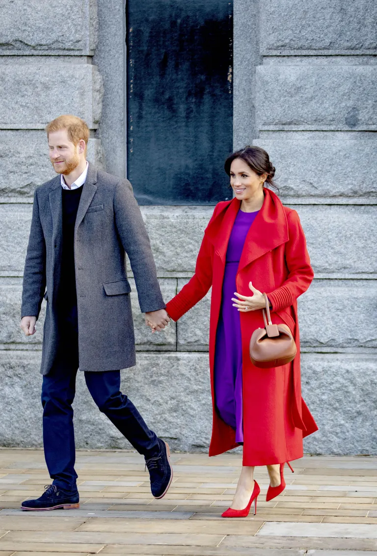 Sussexi hertsoginna Meghan ja prints Harry 14. jaanuaril Inglismaal Birkenheadis