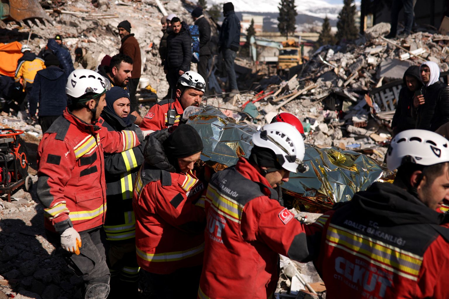 Maavärina tagajärjed Türgis.