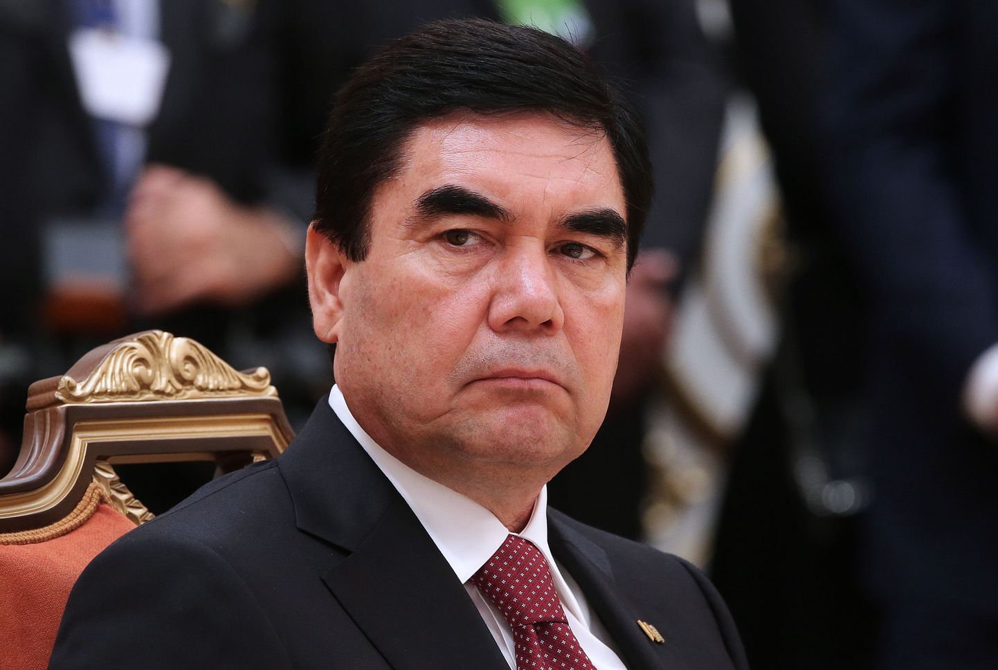 Türkmenistani president Gurbangulõ Berdõmuhhamedov