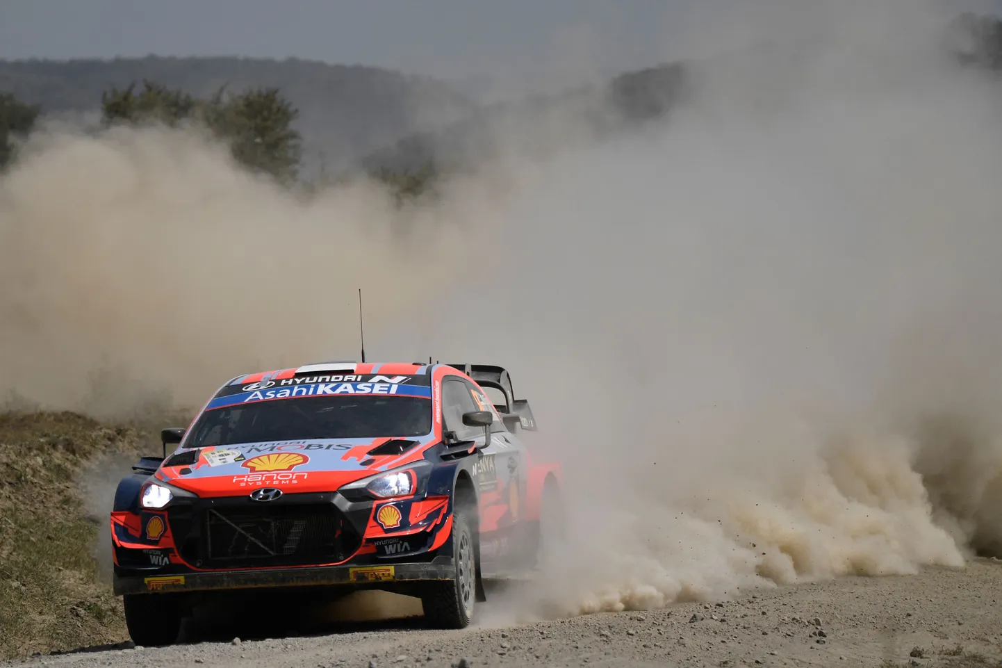 Ott Tänak Safari rallil.