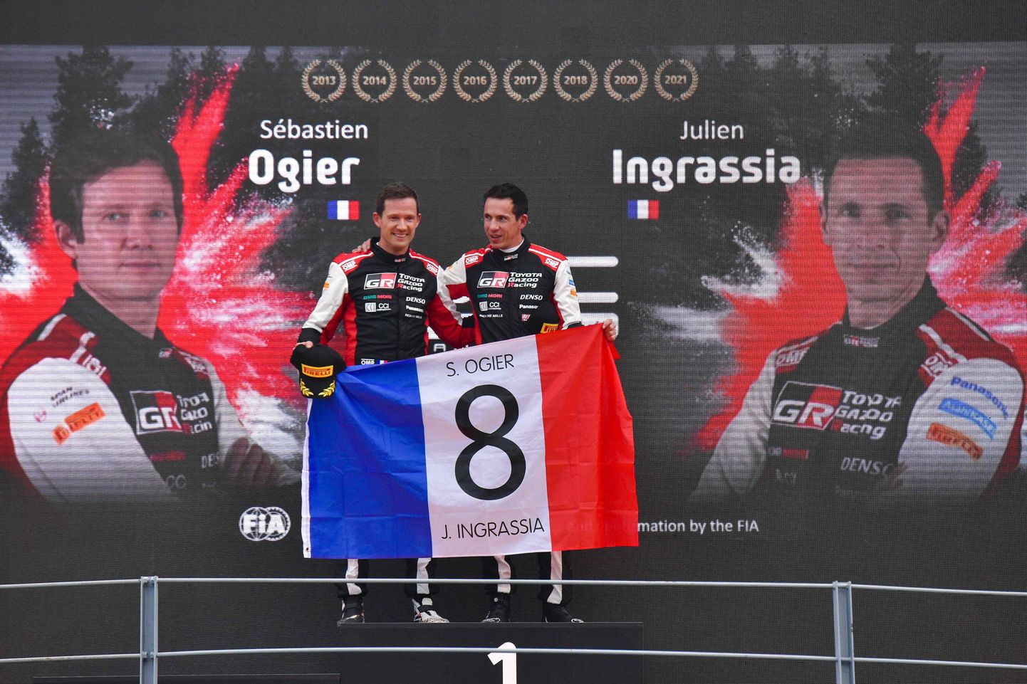 Sebastien Ogier ja Julien Ingrassia tulid kaheksandat korda autoralli maailmameistriteks!