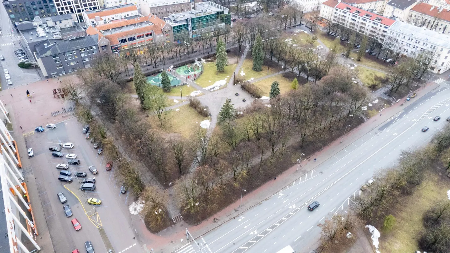 Siuru ehitusplatsist saab esmalt suur raielank