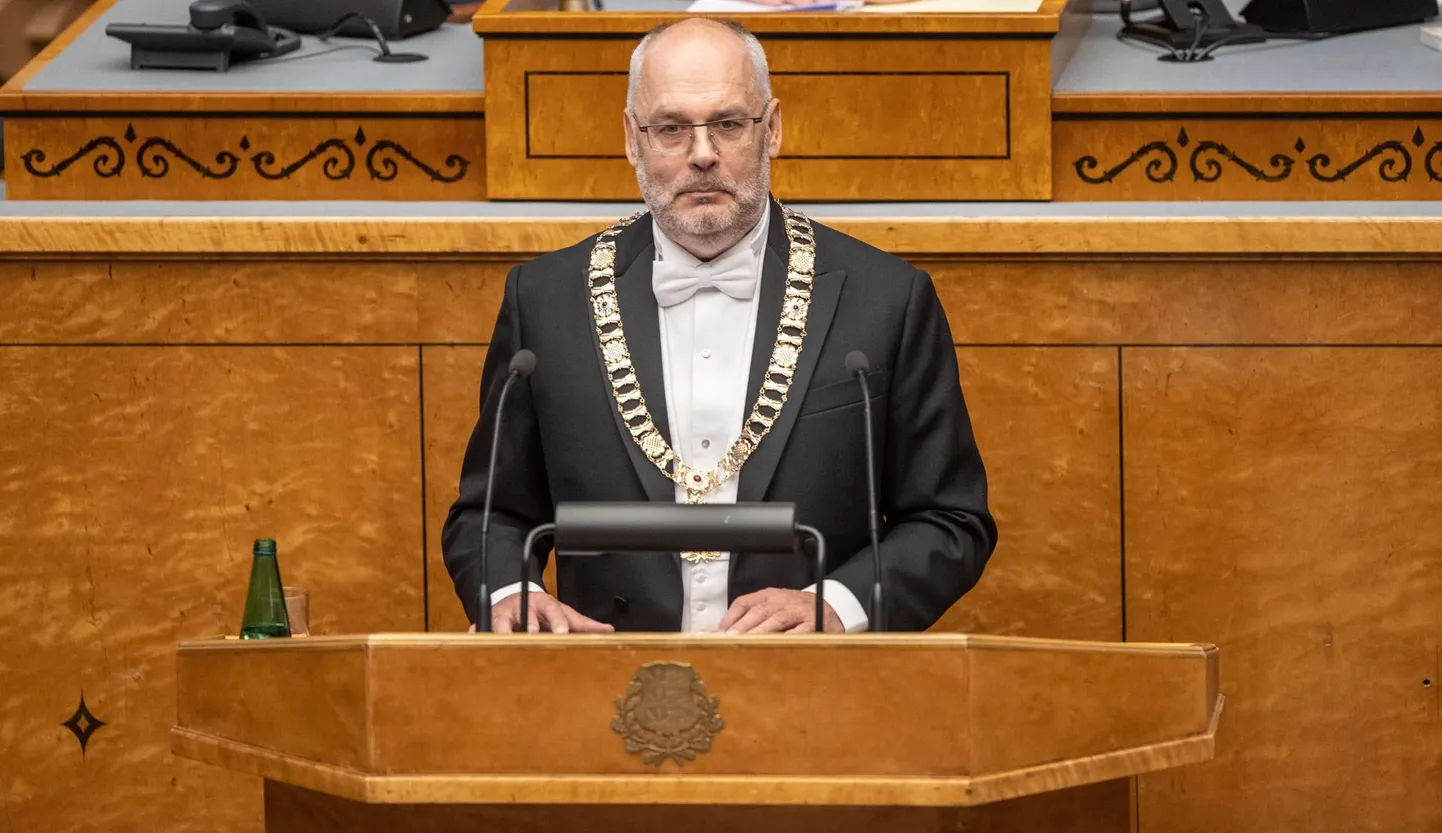 President Alar Karis.