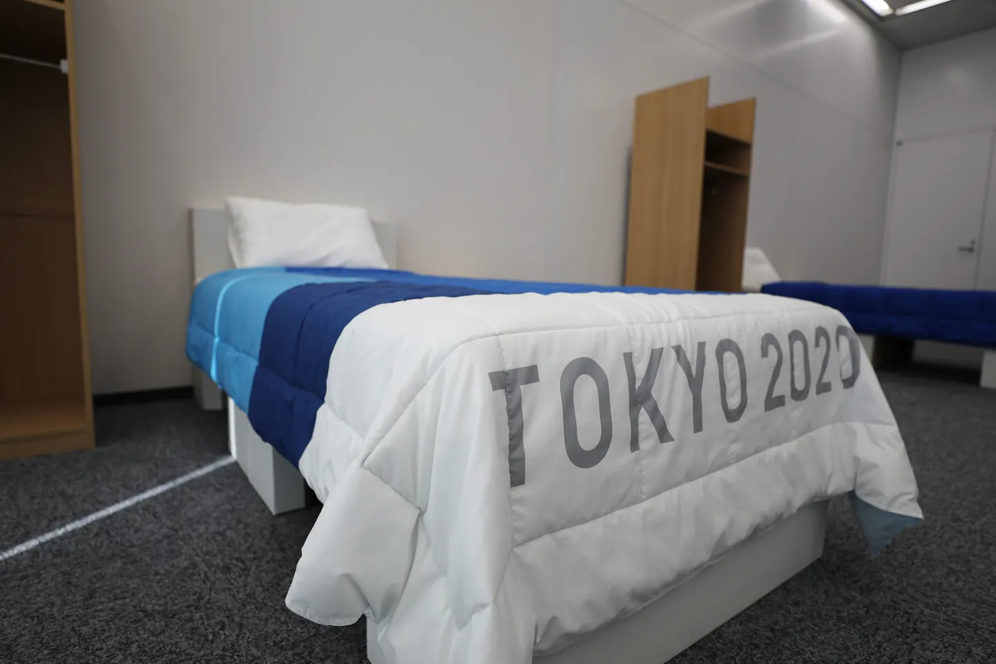 Tokyo olümpiamängude sportlaskülas on voodid tehtud papist.
