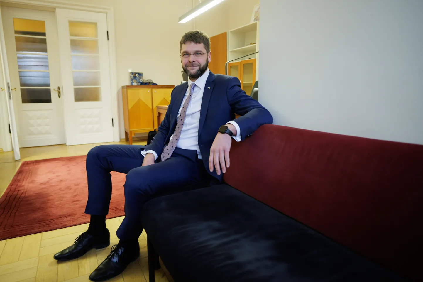 Riigikogu Sotsiaaldemokraatide fraktsiooni esimees Jevgeni Ossinovski.