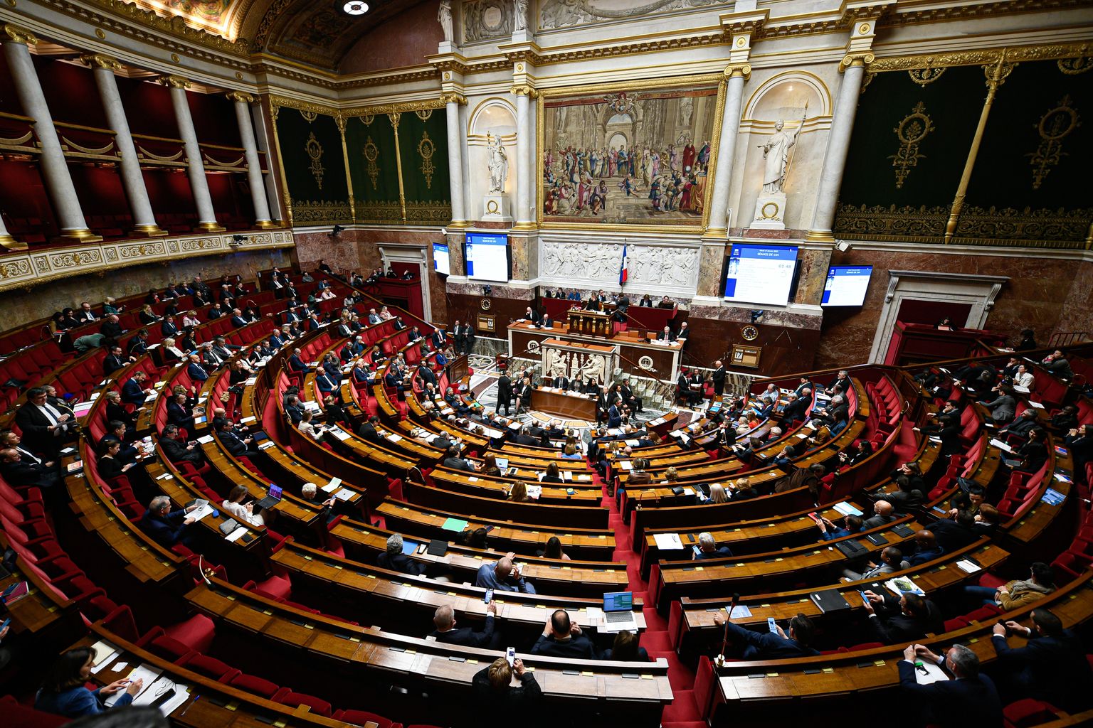 Francijas parlaments. Ilustratīvs attēls.