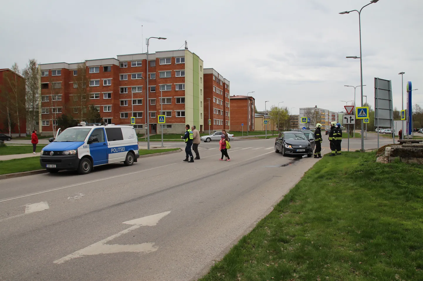 Jüri ja Luha tänava ristmikul juhtub tihti liiklusõnnetusi.