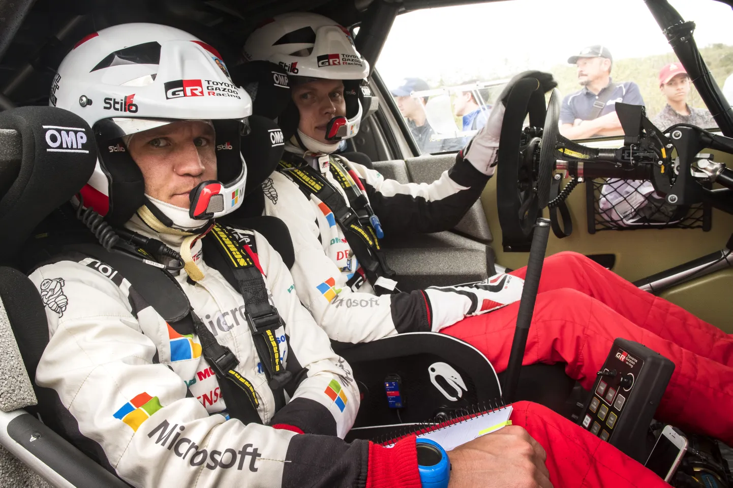 Ott Tänak ja Martin Järveoja.