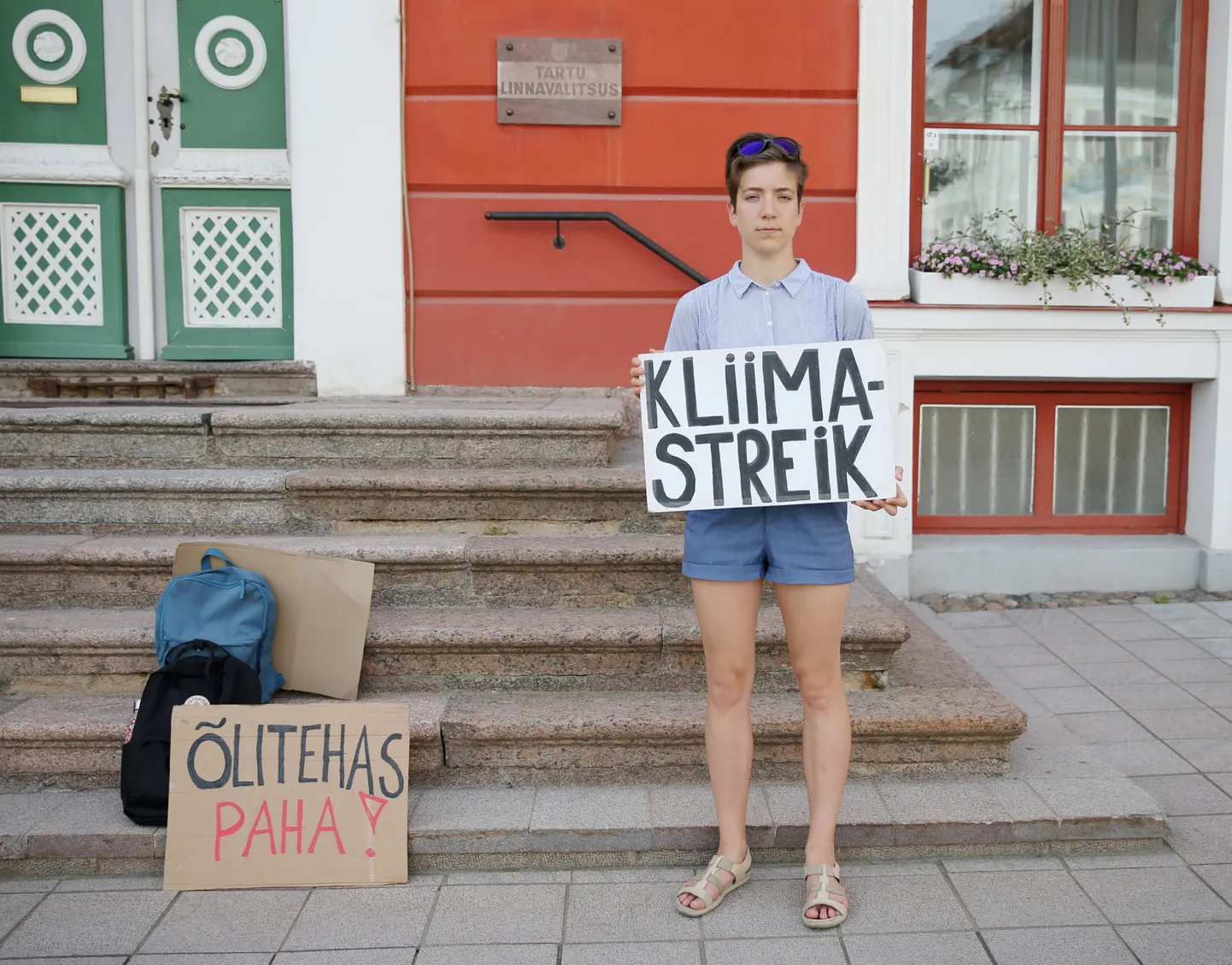 Kliimastreikija Kertu Birgit Anton.