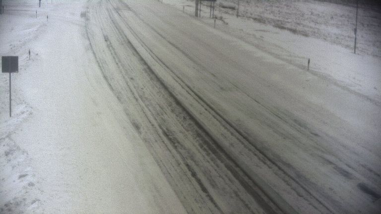 Kilingi-Nõmme teekaamera pilt Valga–Uulu maanteelt kell 14.30.