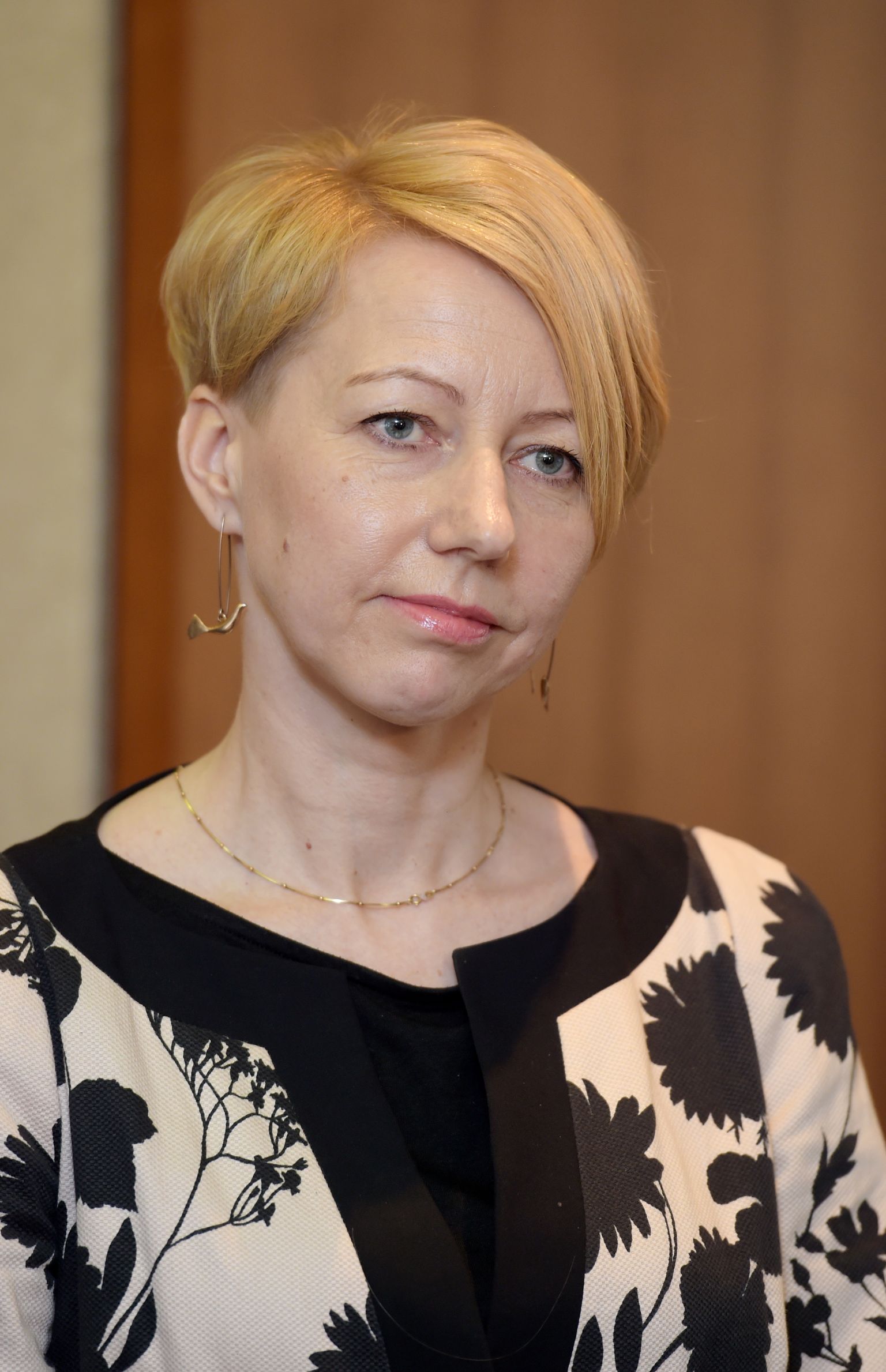 Valsts vides dienesta ģenerāldirektores amata kandidāte Elita Baklāne-Ansberga.