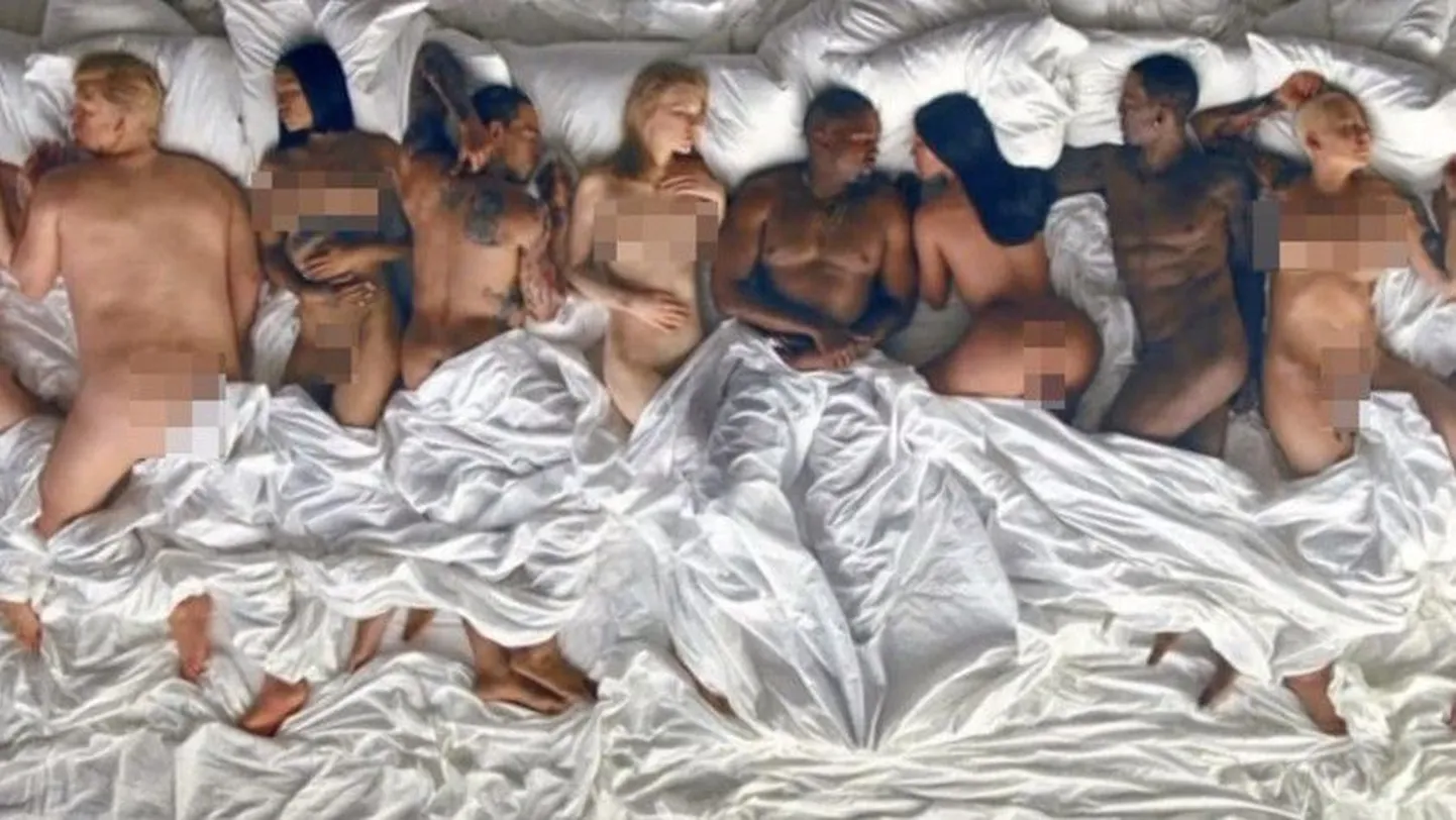 Kaader Kanye uuest videost