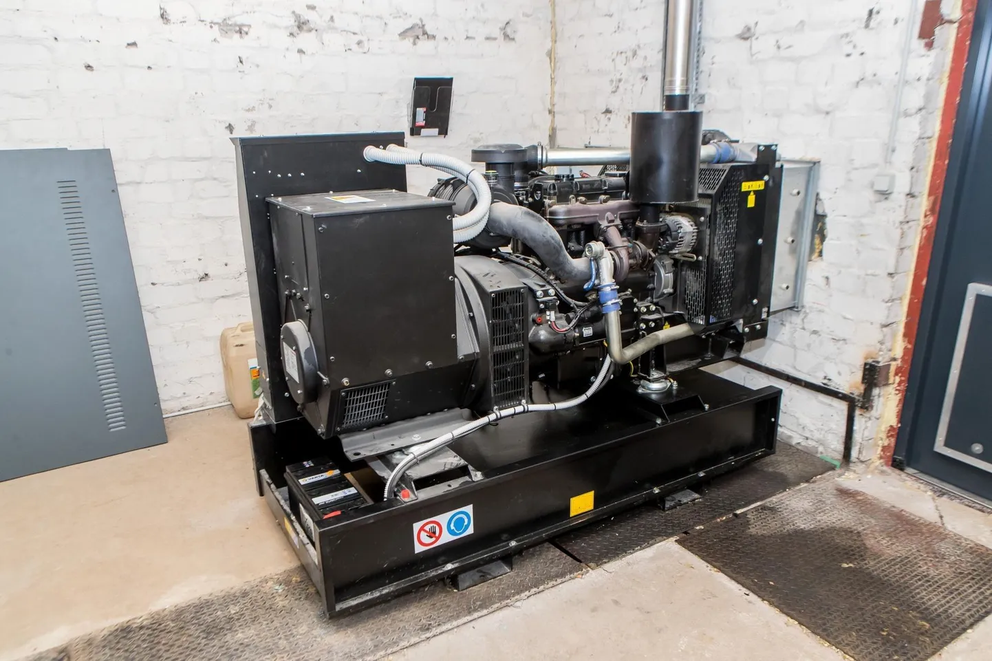 Diiselmootoriga elektrigeneraator.