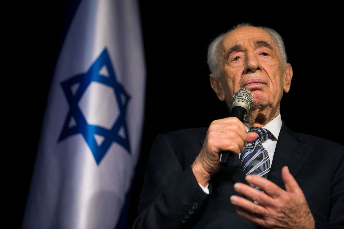 Iisraeli endine president ja Nobeli rahupreemia laureaat Shimon Peres.