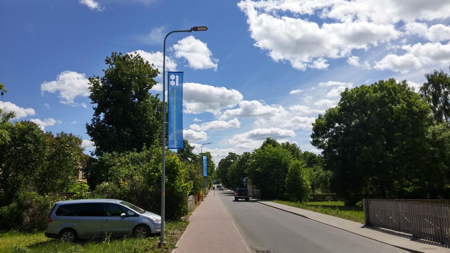 Eesti juubeliaasta kaunid tänavakujunduselemendid võivad ühelt poolt paista üht- ja teiselt poolt teistmoodi.