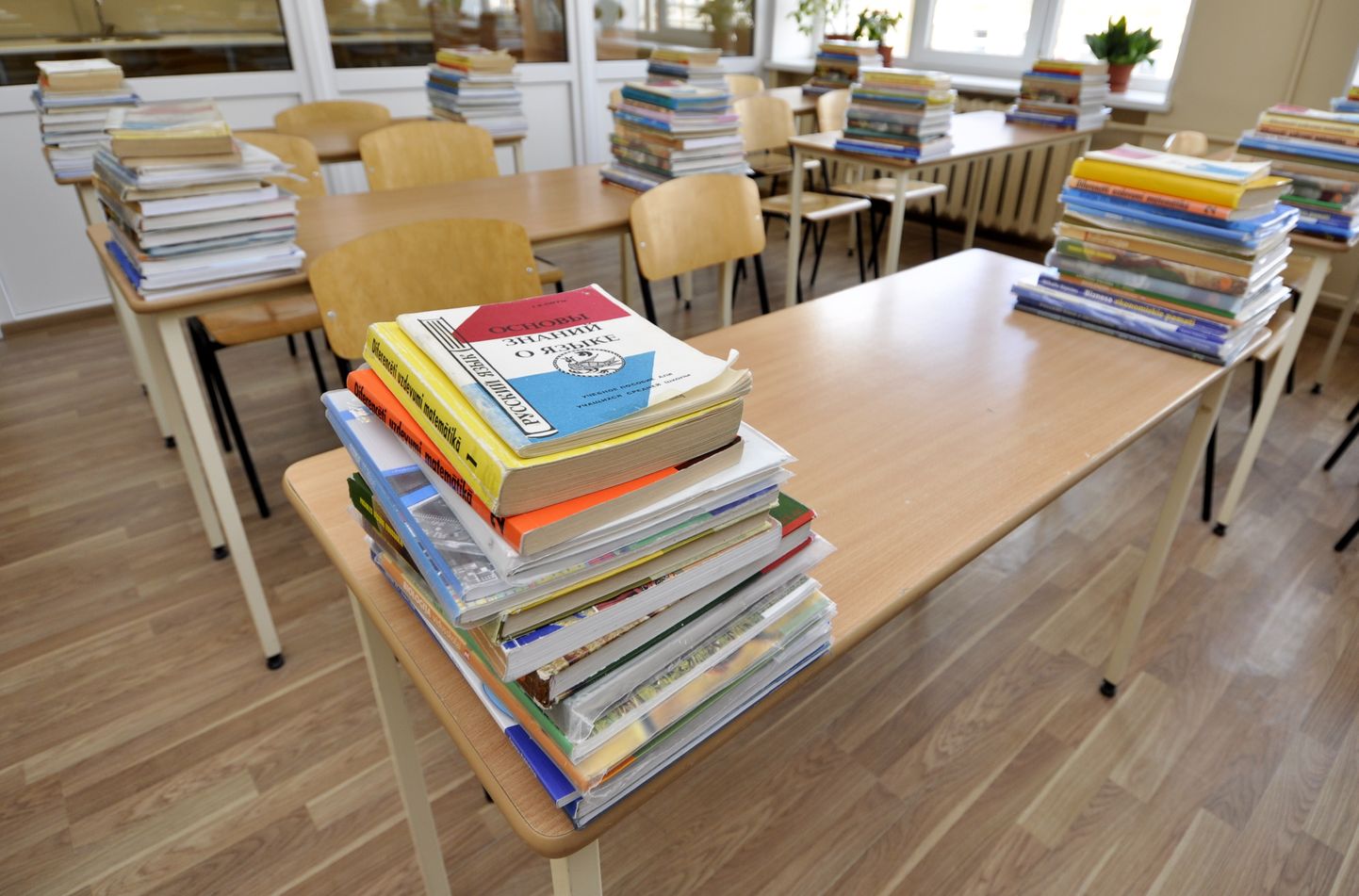 Daugavpils 9. vidusskolas telpas pirms 2020./2021. mācību gada sākuma. Ilustratīvs attēls.