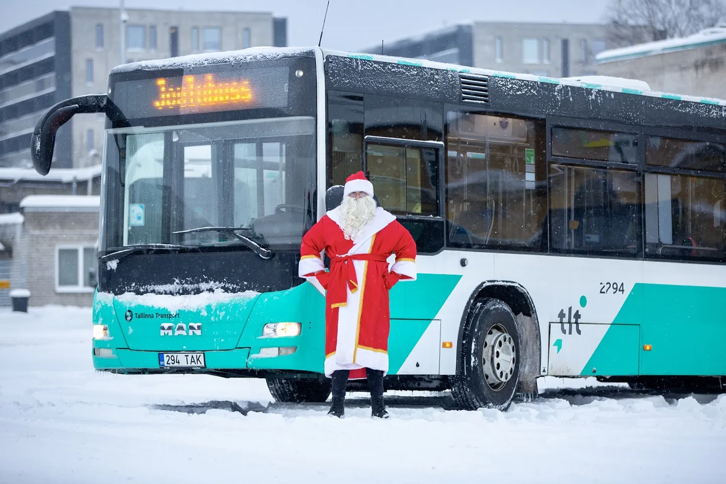 Рождественский автобус.
