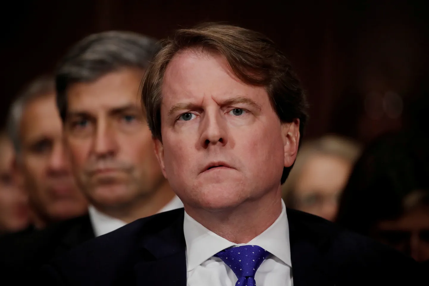 Valge Maja endine peajurist Don McGahn sellel 2018. aasta septembrist pärineval fotol.