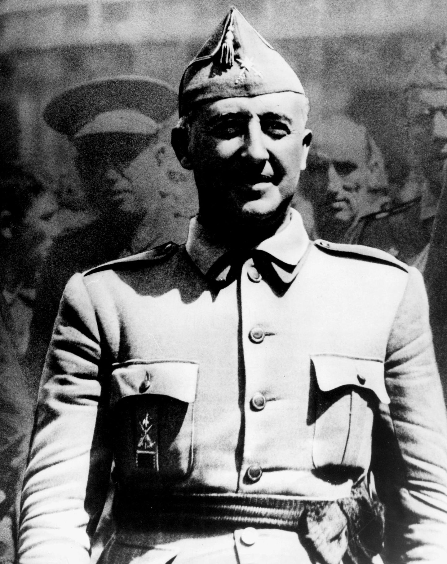 Francisco Franco, kes pärast sõja võitmist juhtis diktaatorina Hispaaniat kuni oma surmani 20. novembril 1975. FOTO: Scanpix