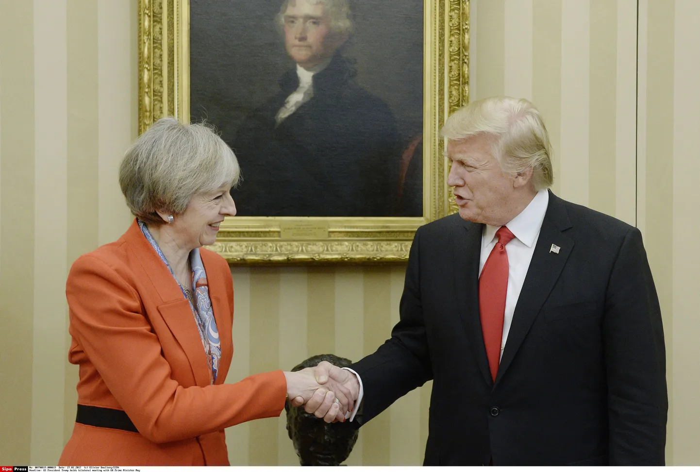 Trumpi ja May kohtumine.