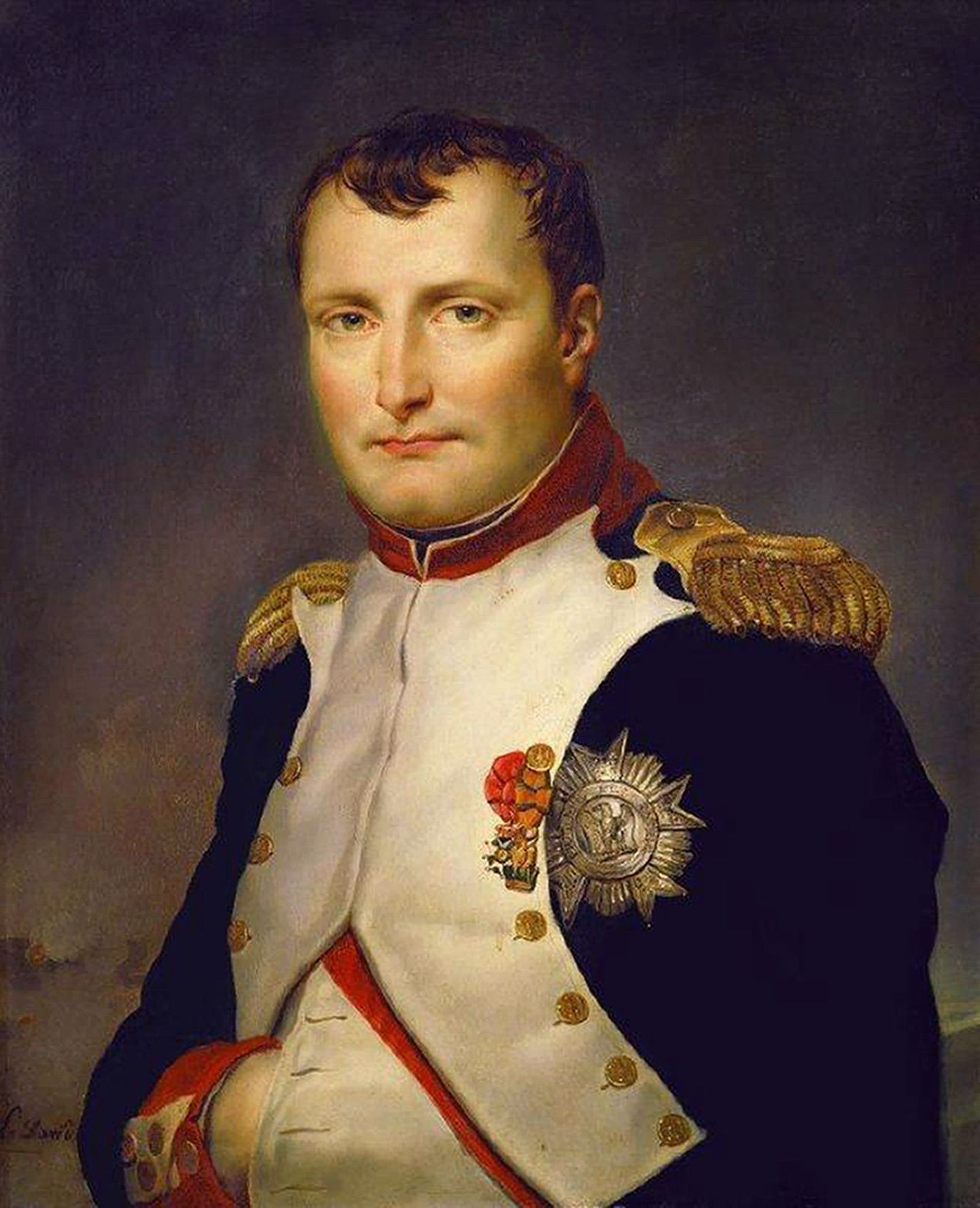 Napoleon Bonaparte 1813. aastast pärit maalil