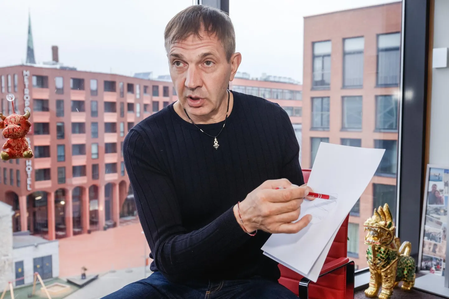 Urmas Sõõrumaa püüab näidata, kuidas on noorte- ja koolisport rahva tervise ja ka tippspordiga otseselt seotud.