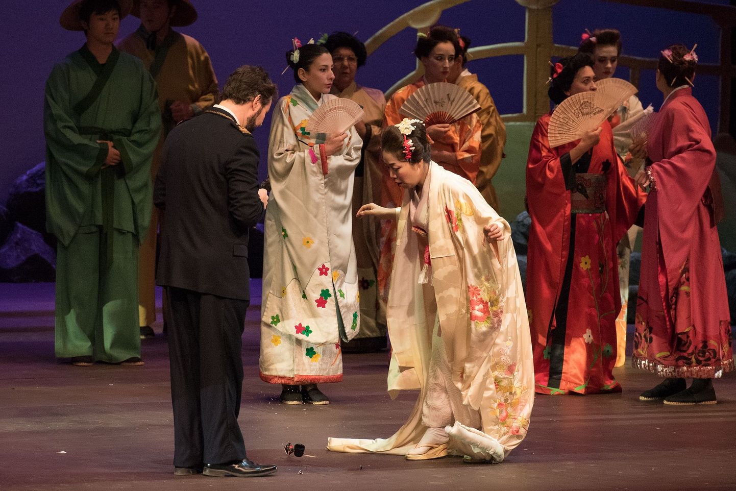 Teatro Di Milano "Madama Butterfly- jaapanlannast nimitegelase rollis jaapanlanna Hiroko Morita