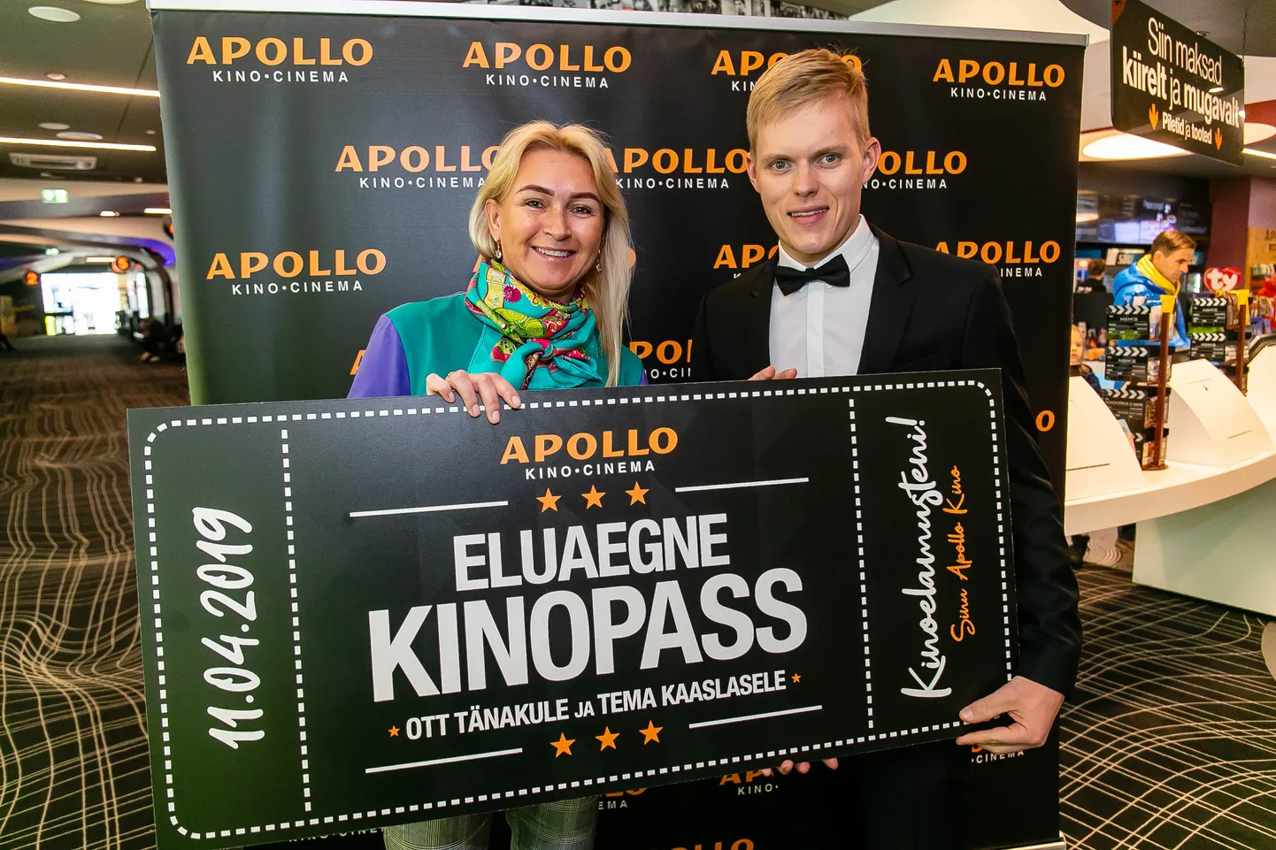 Ott Tänakule anti üle eluaegne kinopass