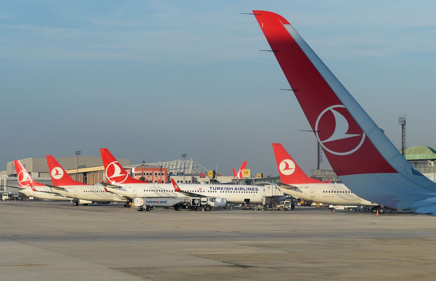 Самолеты Turkish Airlines.